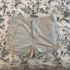 Pinstripe Shorts